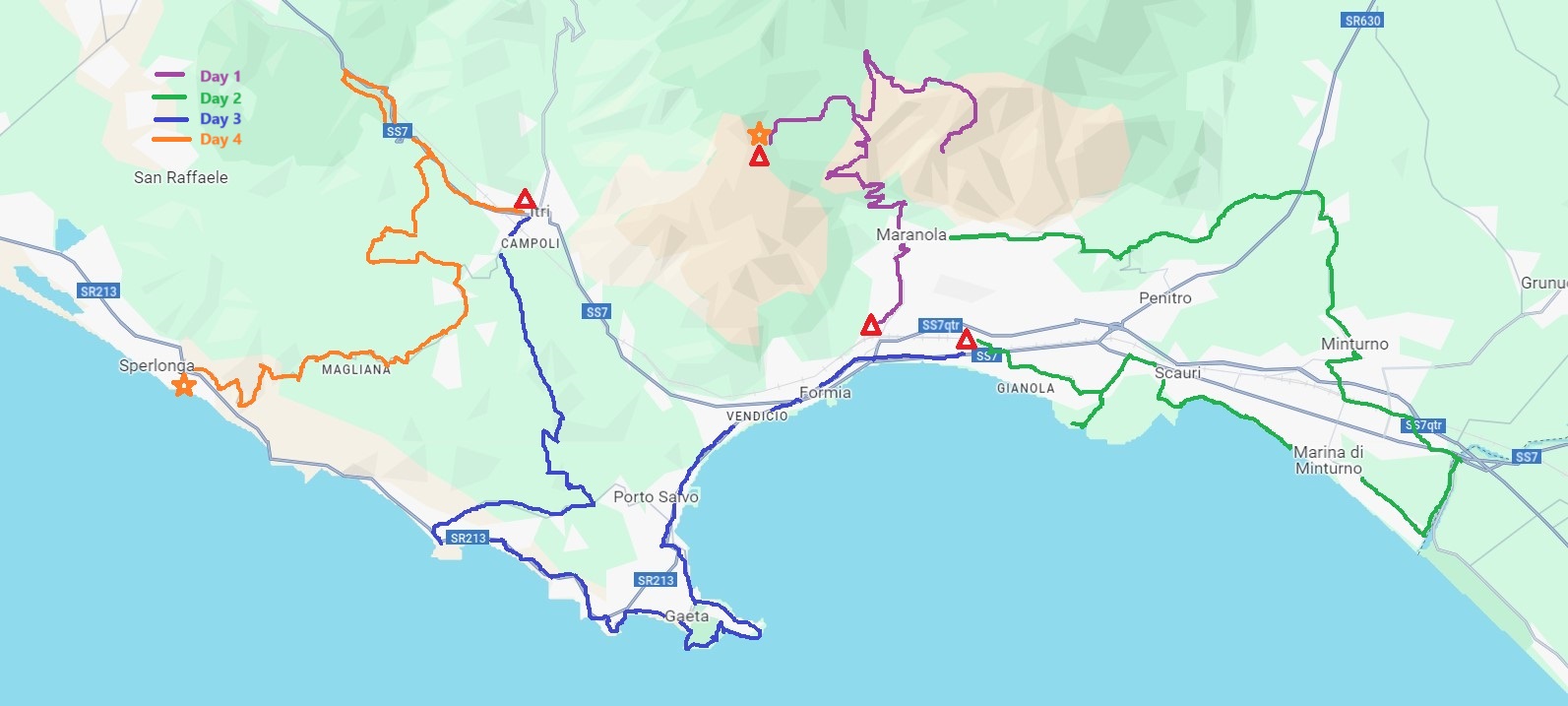Mappa Tour